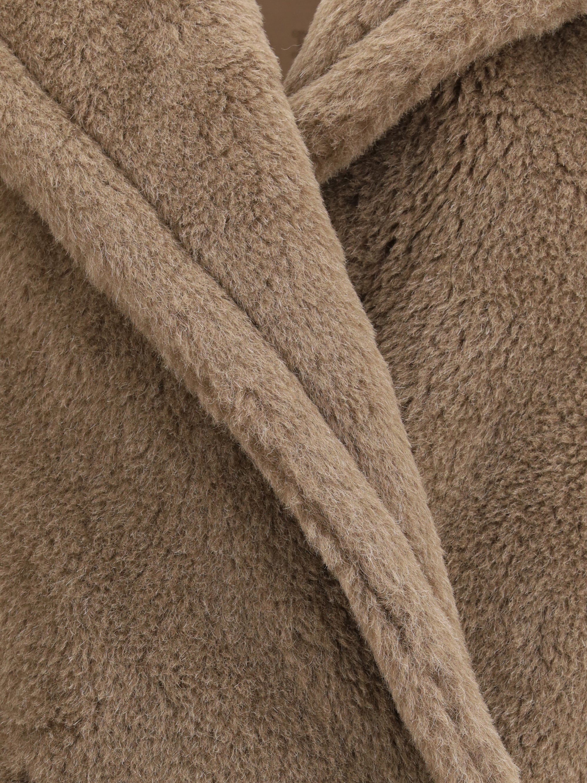 MAX MARA 42 teddy alpaca and wool vest