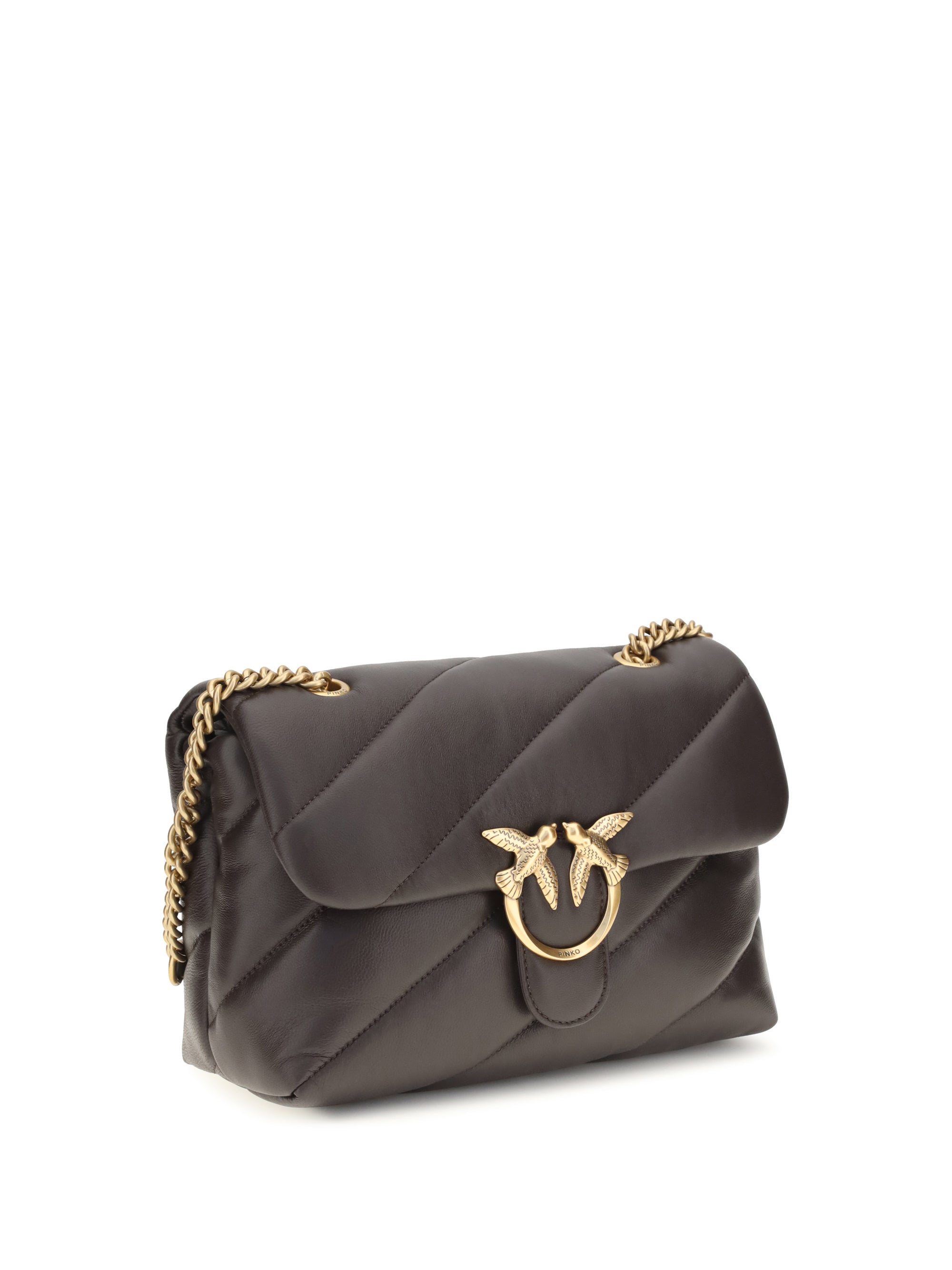love classic leather shoulder bag
