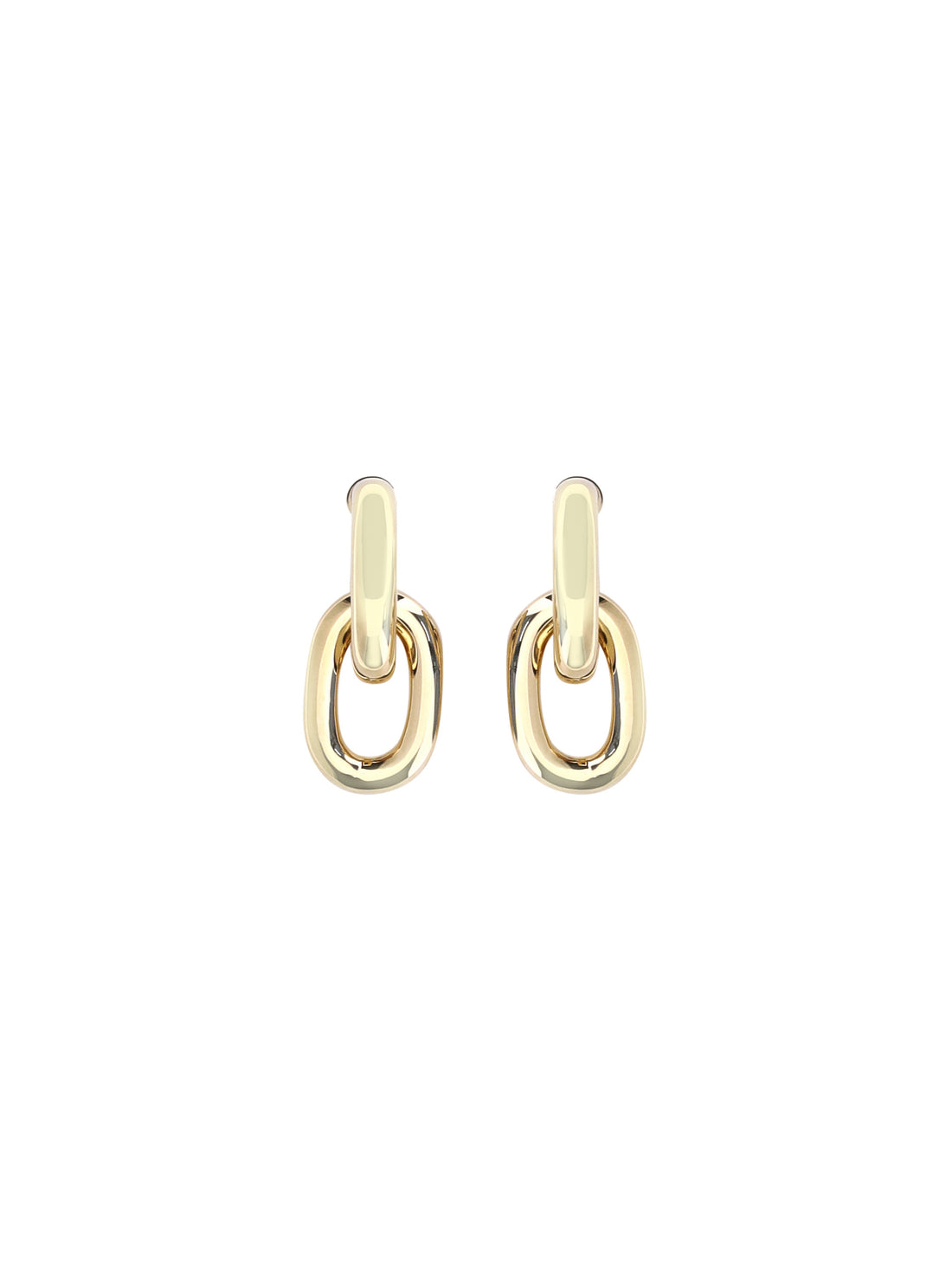 RABANNE OS double xl link earrings