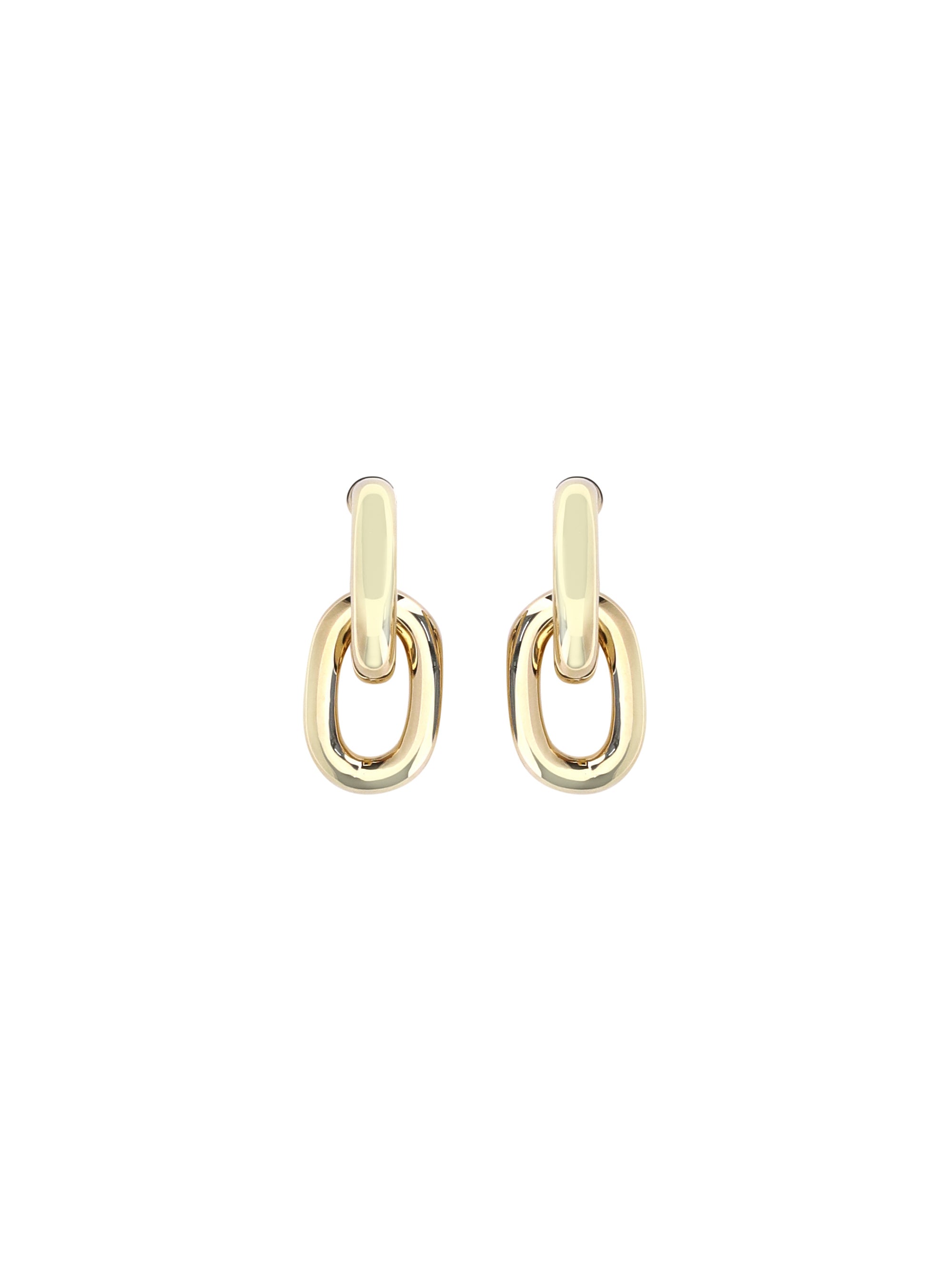 double xl link earrings