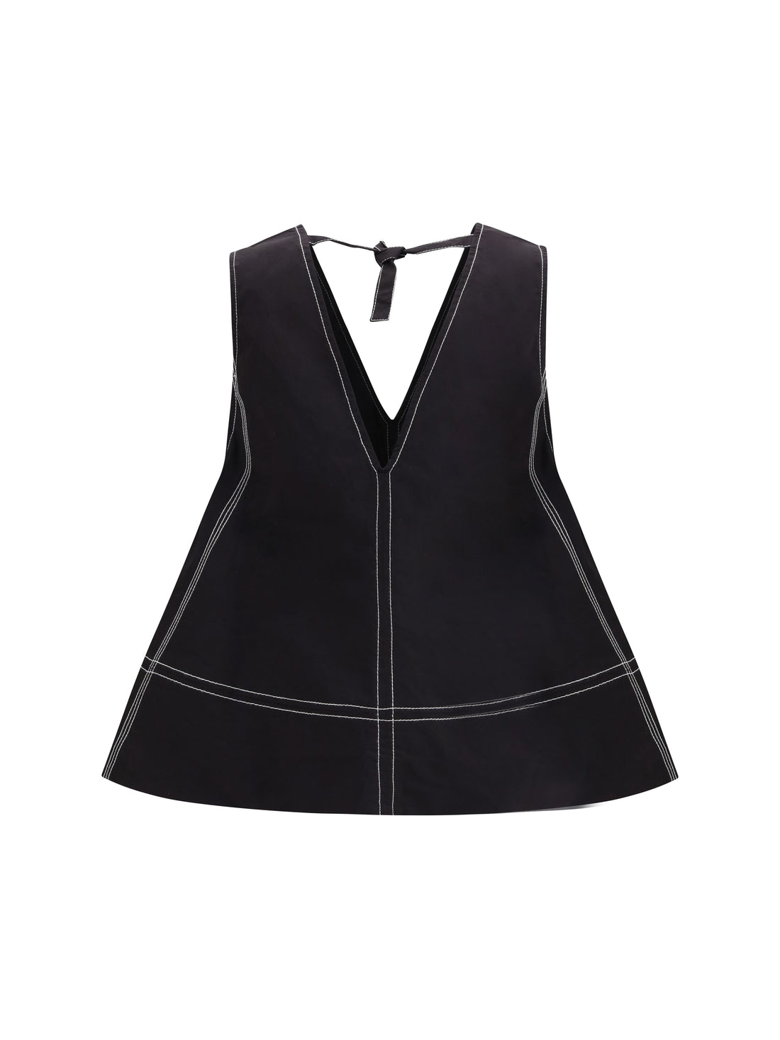 GANNI 36 cotton a-line top