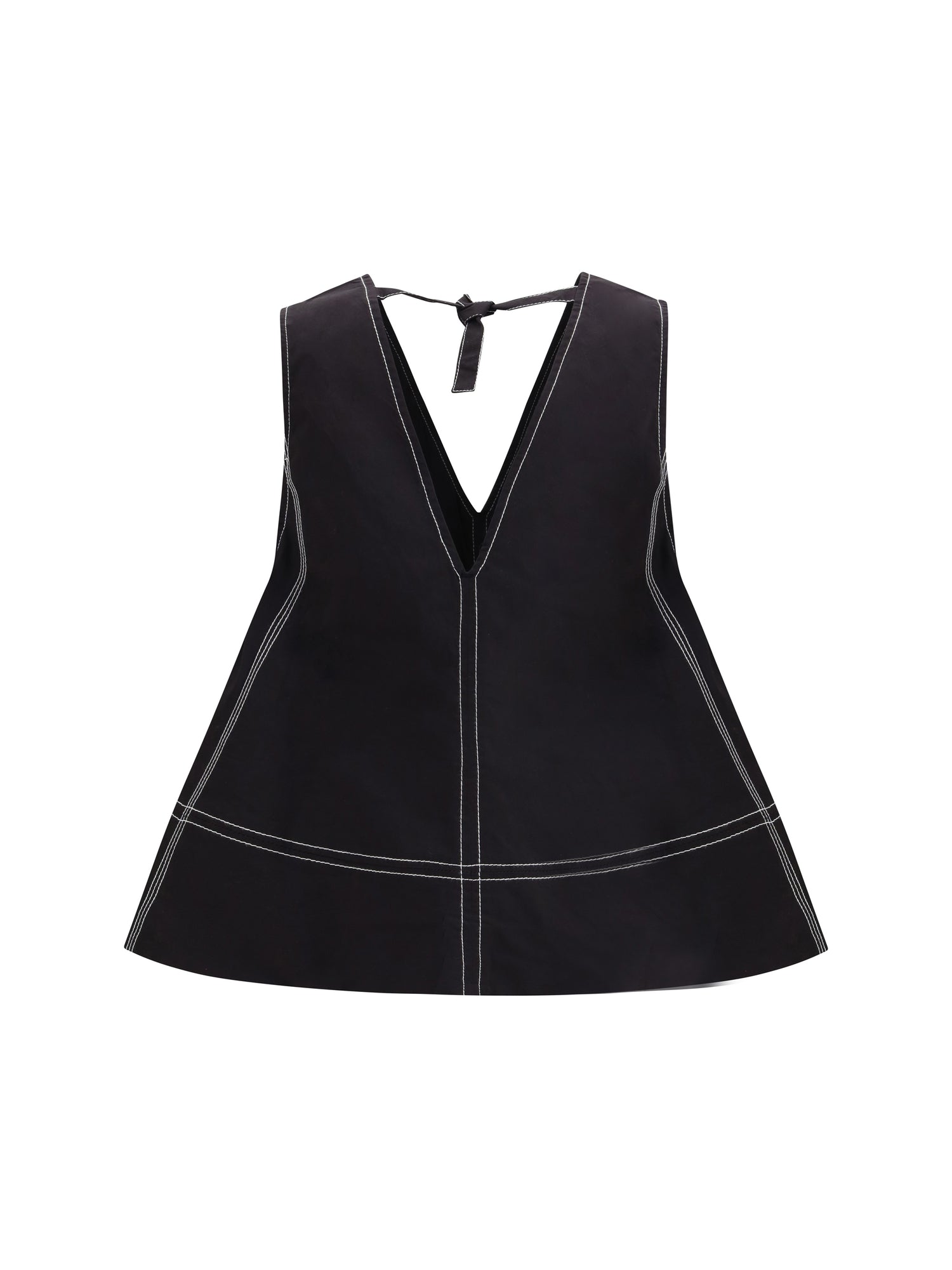 GANNI 36 cotton a-line top