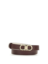 FERRAGAMO 75 reversible and adjustable gancini belt