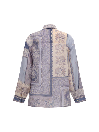 ZIMMERMANN 1 lucky relaxed shirt