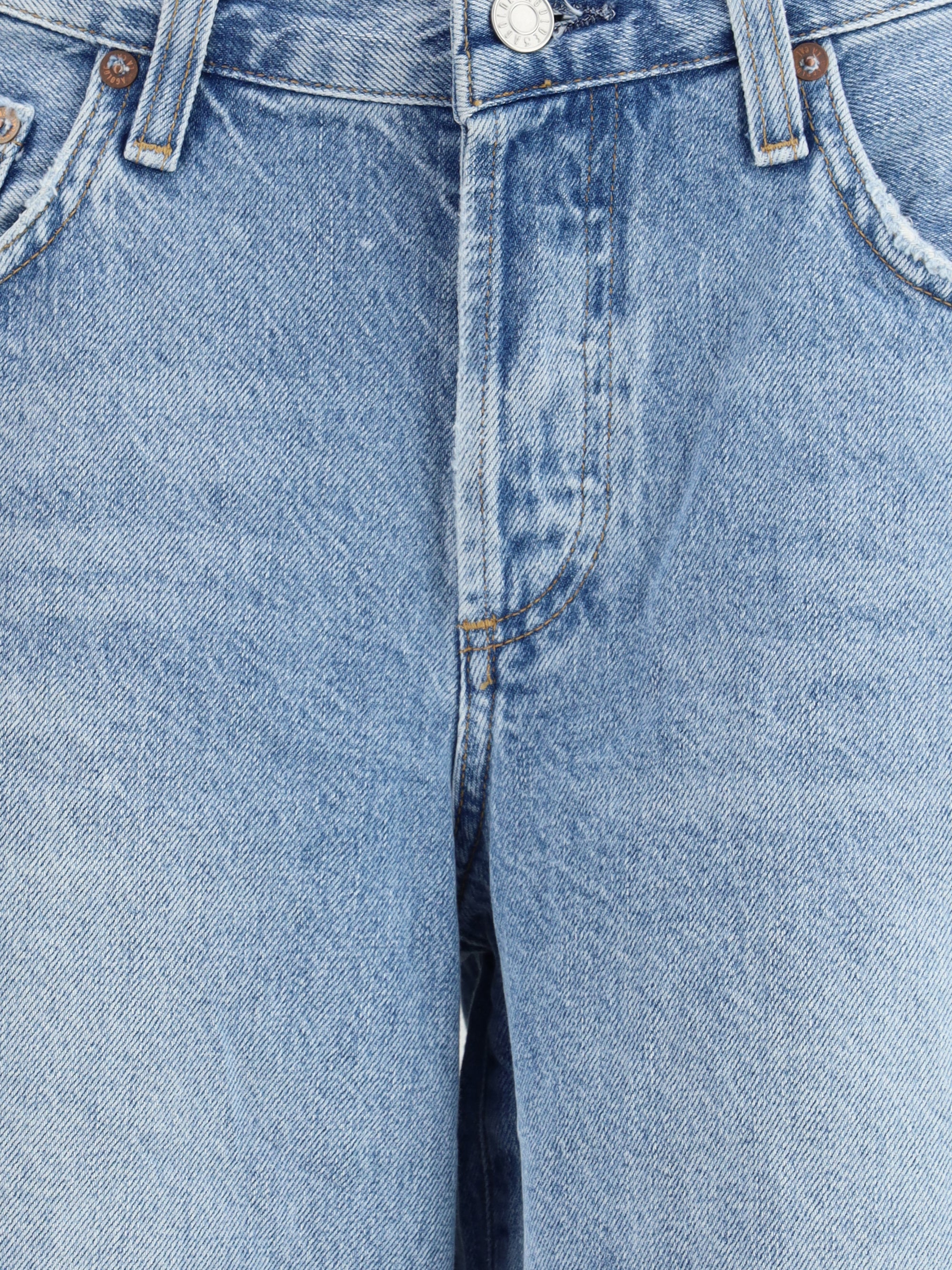 AGOLDE 24 baggy denim shorts