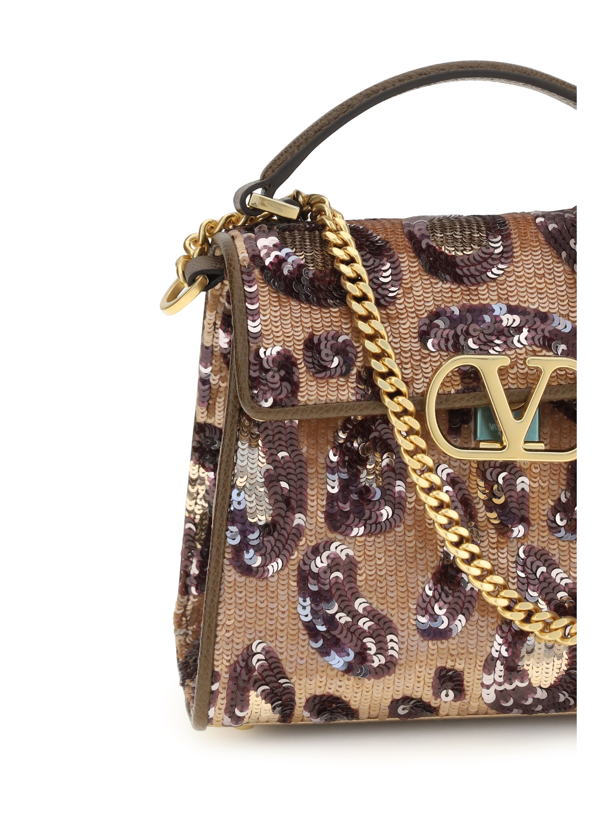 vsling embroidered animalier handbag