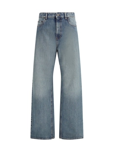 regular-fit denim jeans