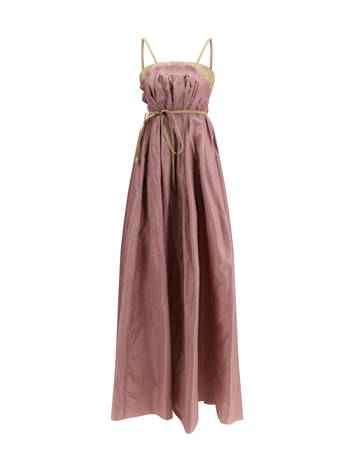 DI STAVNITSER 36 taffeta maxi dress