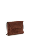 bc duo suede clutch bag