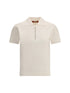 MAX MARA STUDIO M teti zip polo shirt