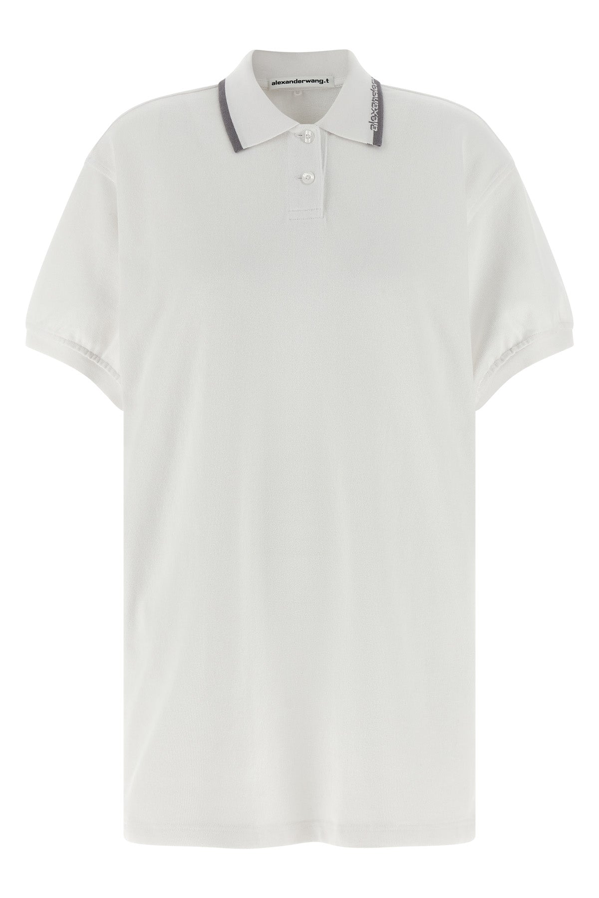 compact japanese cotton jersey polo dress