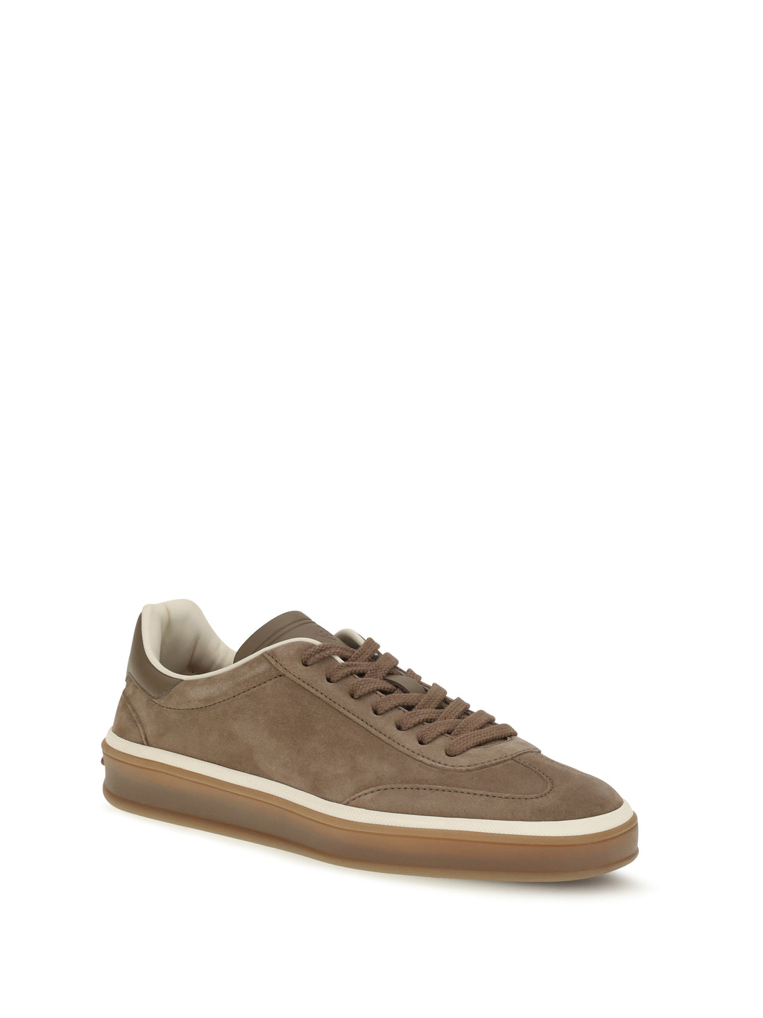 LORO PIANA 36 suede tennis walk sneakers 