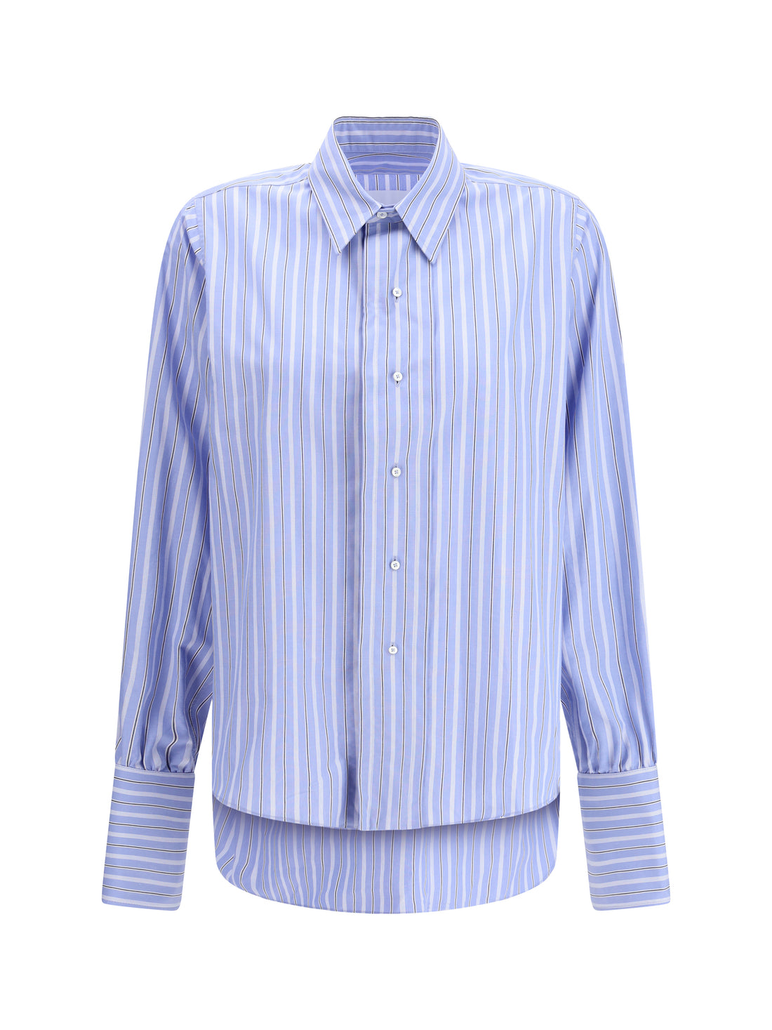 MARGIELA 40 striped cotton shirt