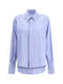 MARGIELA 40 striped cotton shirt