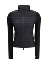 MONCLER GRENOBLE L padded polartec zip sweatshirt