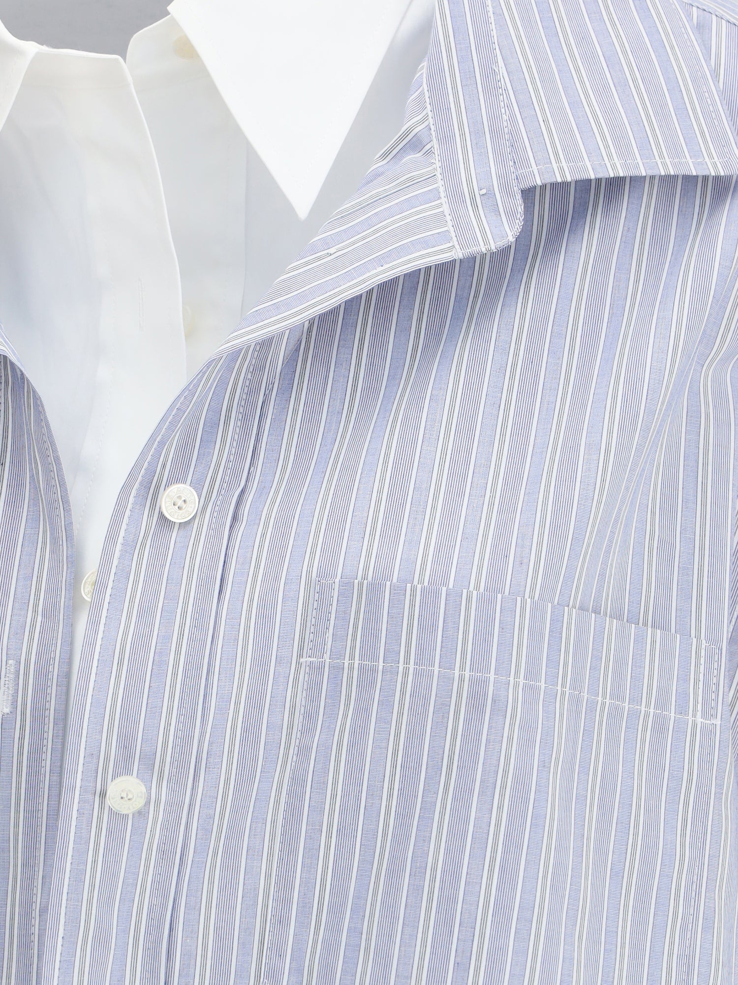 ACNE STUDIOS 38 layered shirt