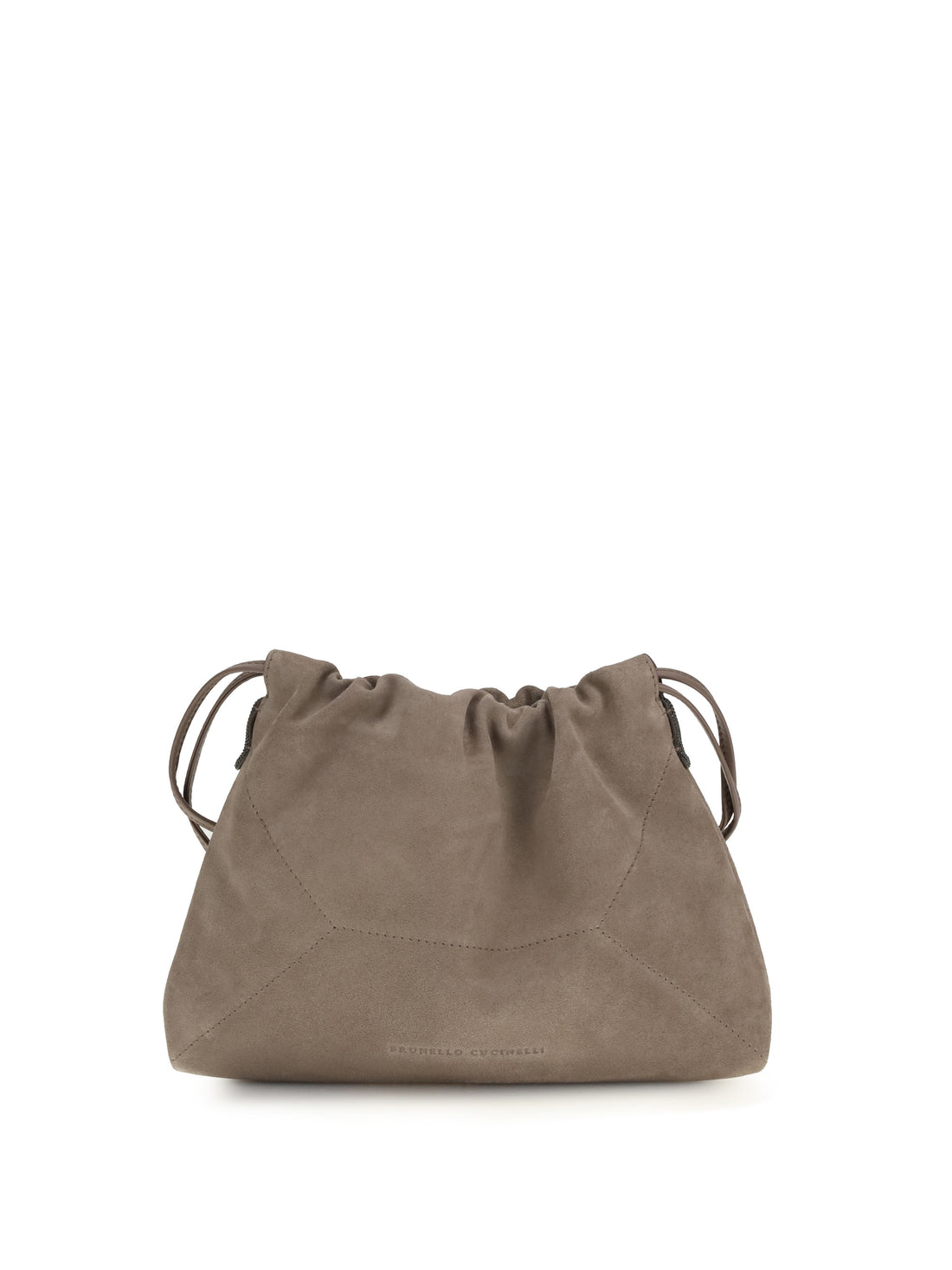 BRUNELLO CUCINELLI OS suede pouch