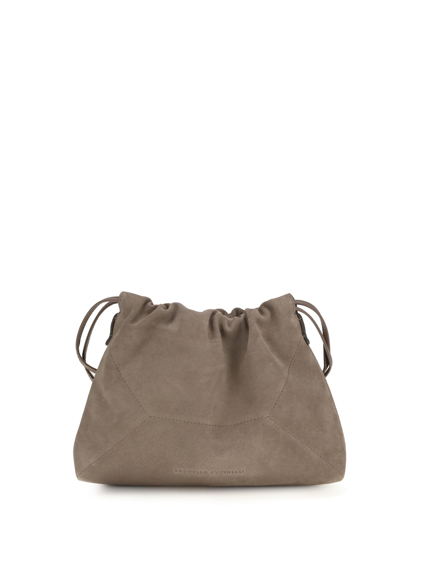 BRUNELLO CUCINELLI OS suede pouch bag 