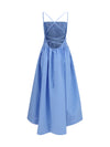 poplin maxi dress