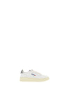 leather sneakers