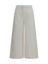 cropped denim pants loewe x paula’s ibiza