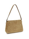 charlie suede shoulder bag