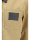 heavy cotton cropped jacket