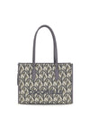 jacquard tote bag