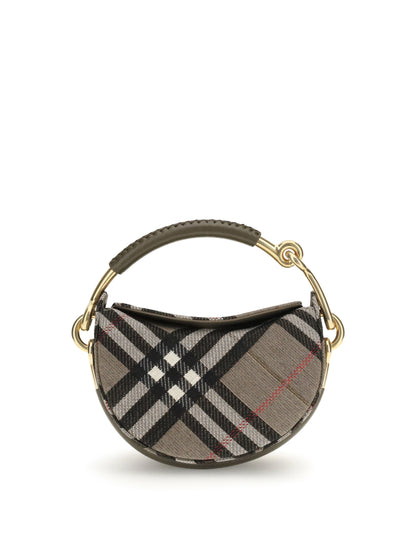 BURBERRY OS brindle clutch bag
