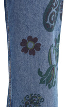 ETRO 26 flower and bee print flare jeans