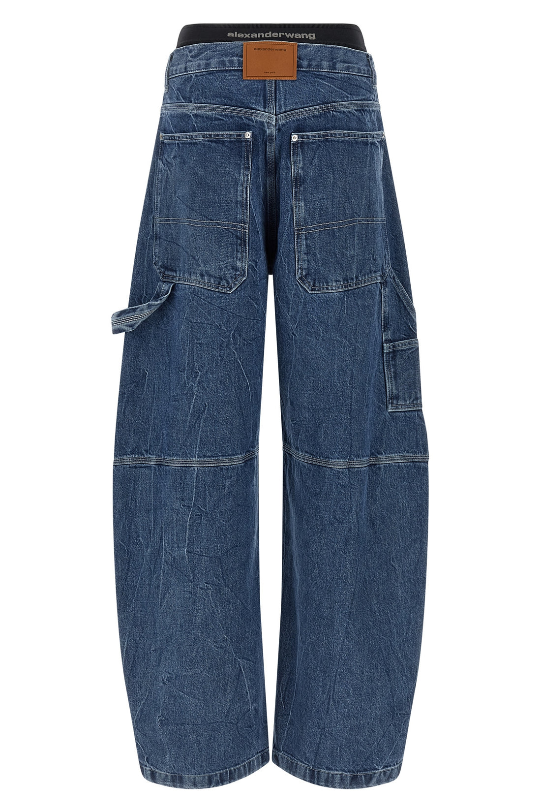 DENIM X ALEXANDER WANG 26 stonewashed cotton denim jeans