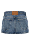 alexander wangs skort redefines the codes of denim through a hybrid and tight s