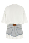 alexander wangs mini dress redefines the concept of layering through a hybrid a