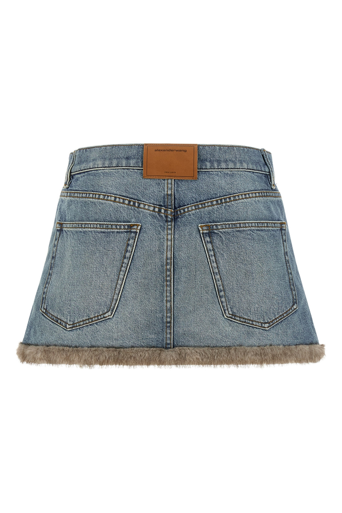 DENIM X ALEXANDER WANG 25 the alexander wang denim miniskirt redefines the codes of casual dress through a