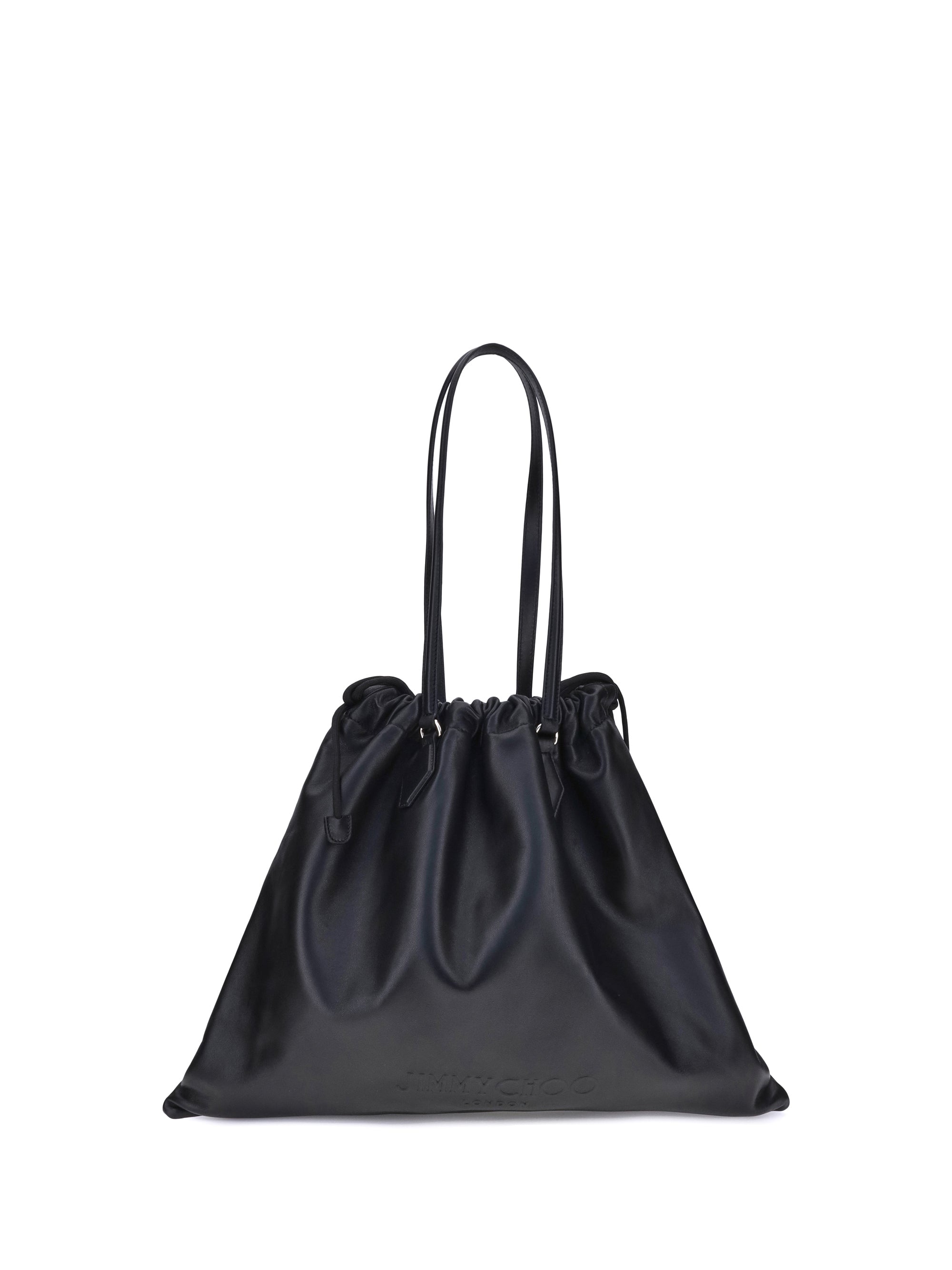 drawstring shoulder bag