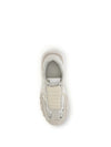 leather and lace sneakers