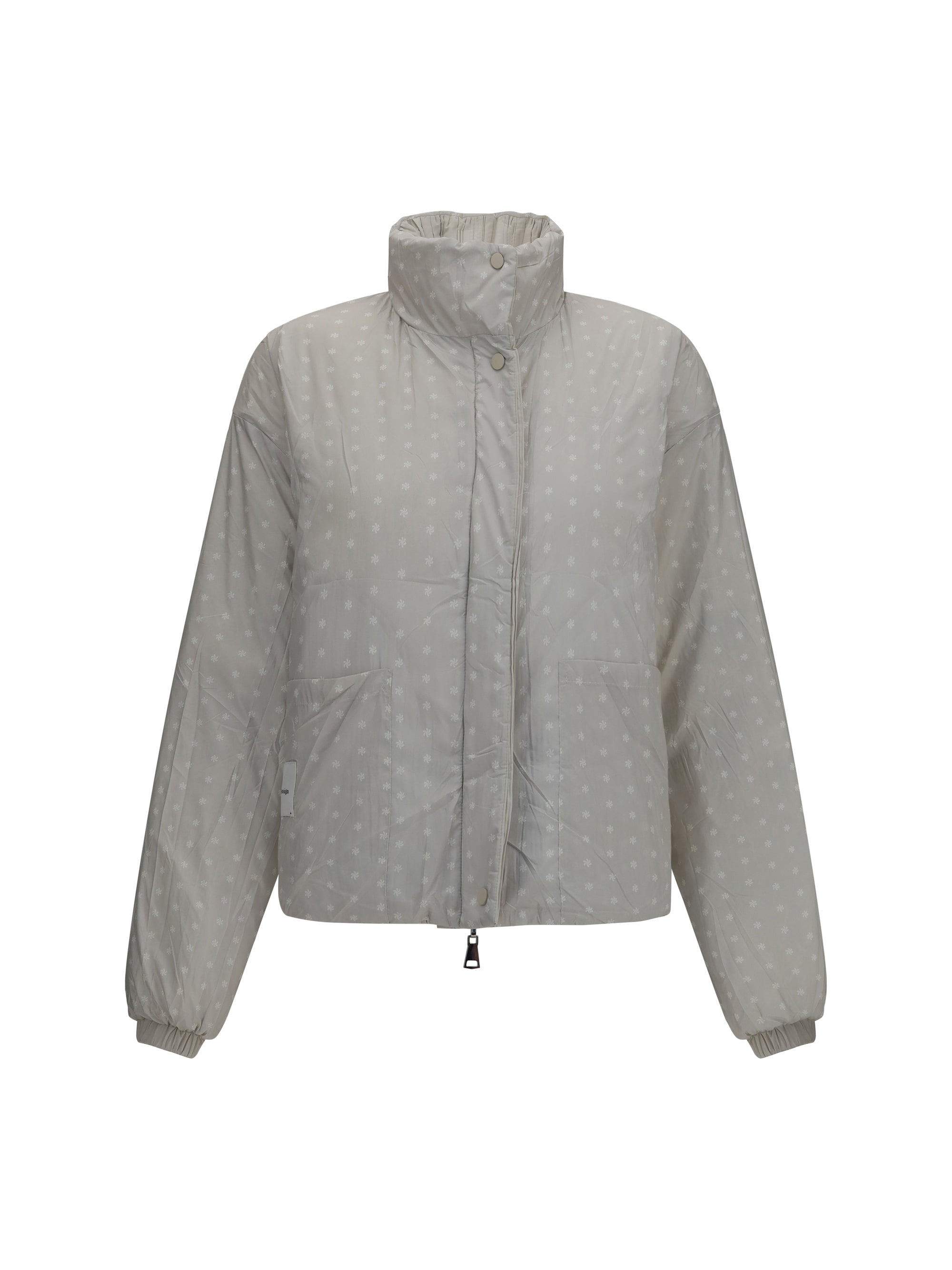 reversible high-neck puffer jacket