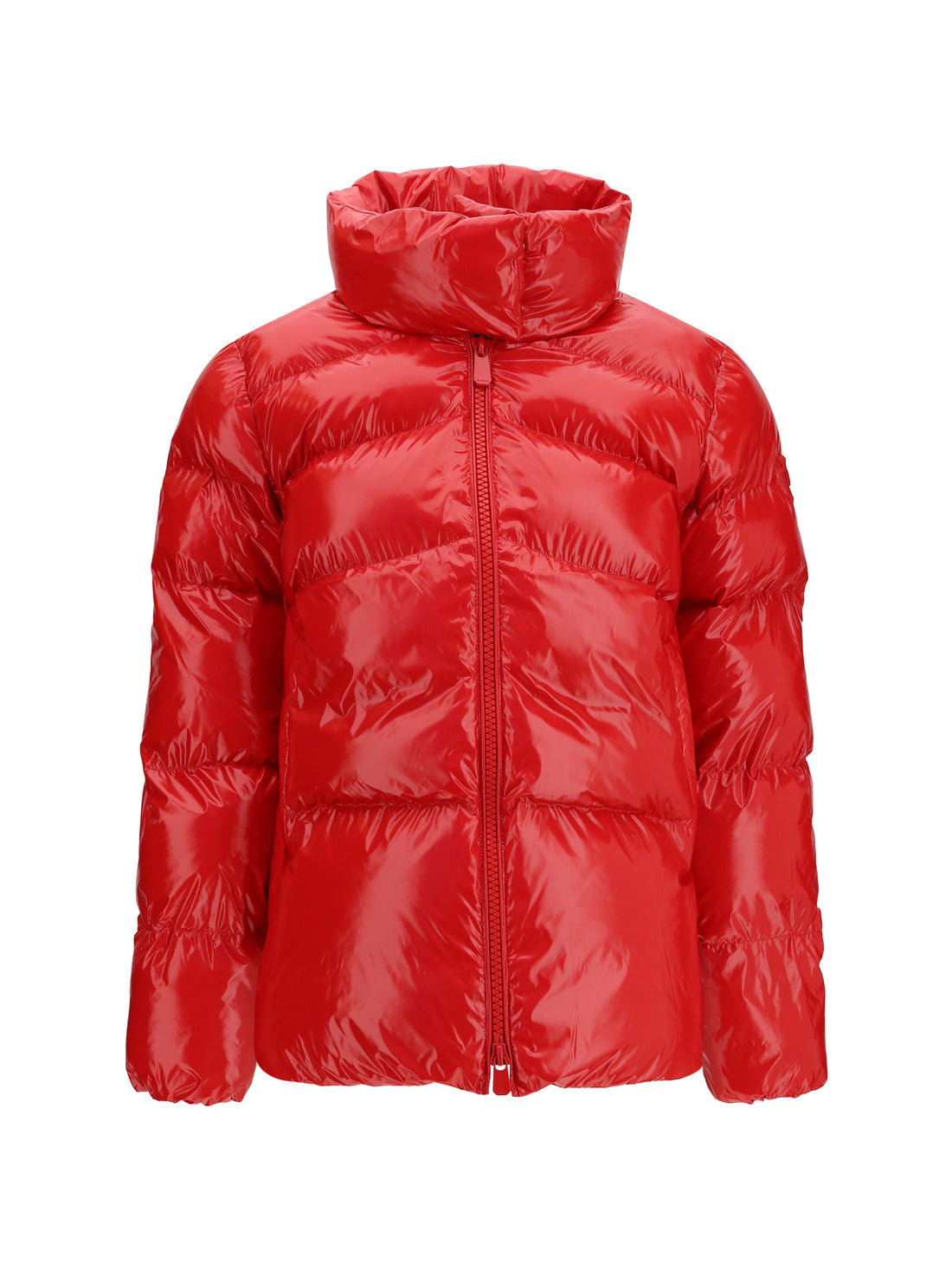 PINKO 38 glossy quilted puffer jacket
