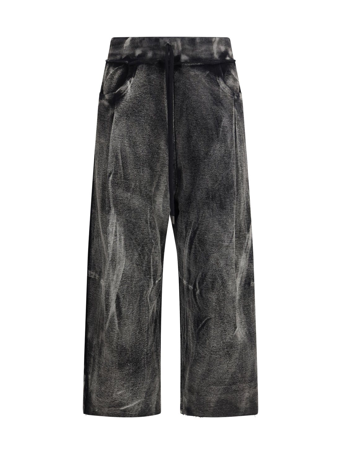 R13 M pleated cropped track pants