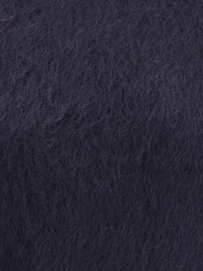 MAX MARA STUDIO L turtleneck sweater in brushed mohair-blend yarn