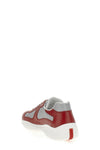 prada americas cup sneakers in leather and bike fabric