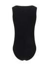 ribbed design bodysuit