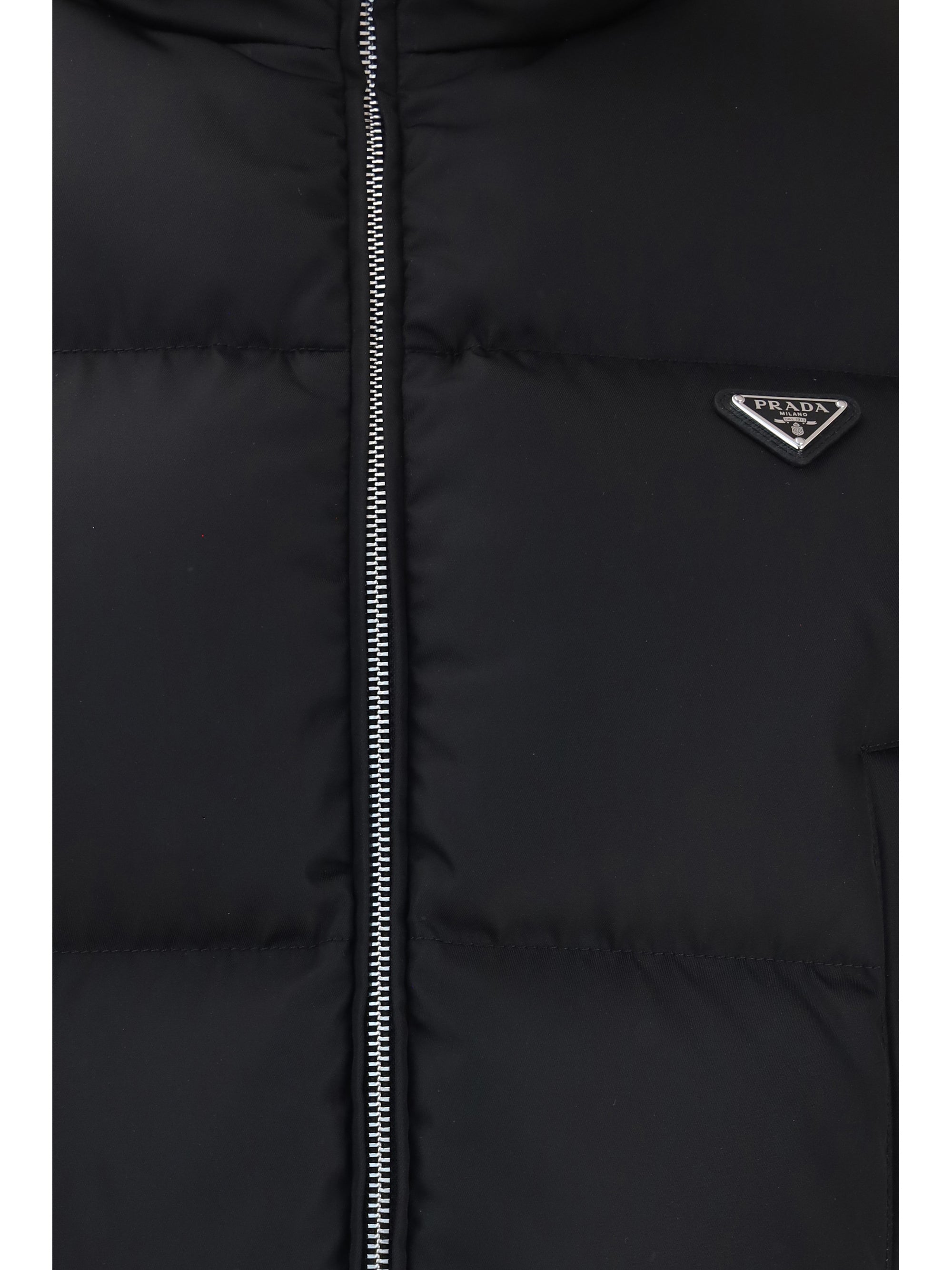 short re-nylon down jacket