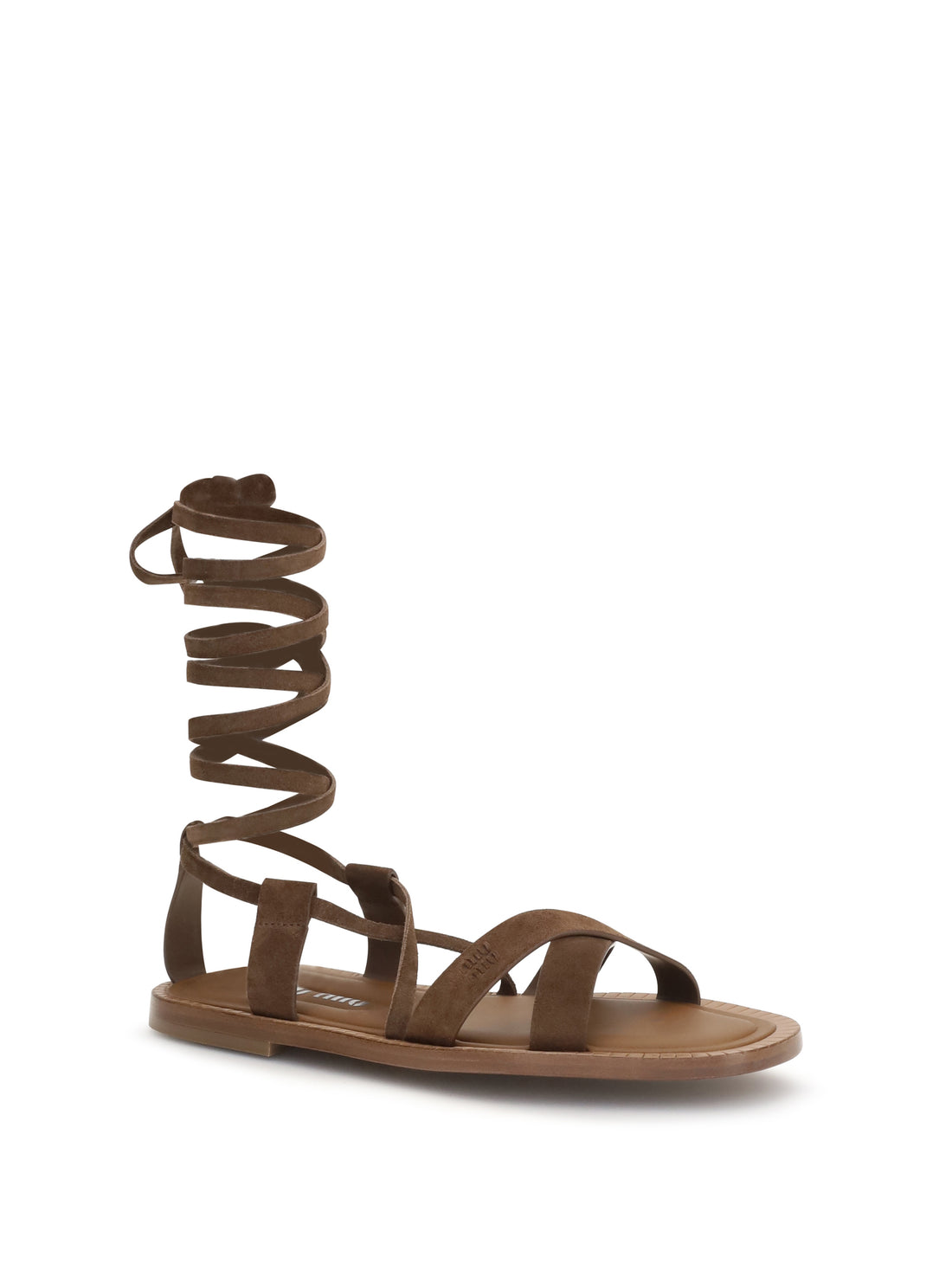 MIU MIU 37 gladiator leather sandals