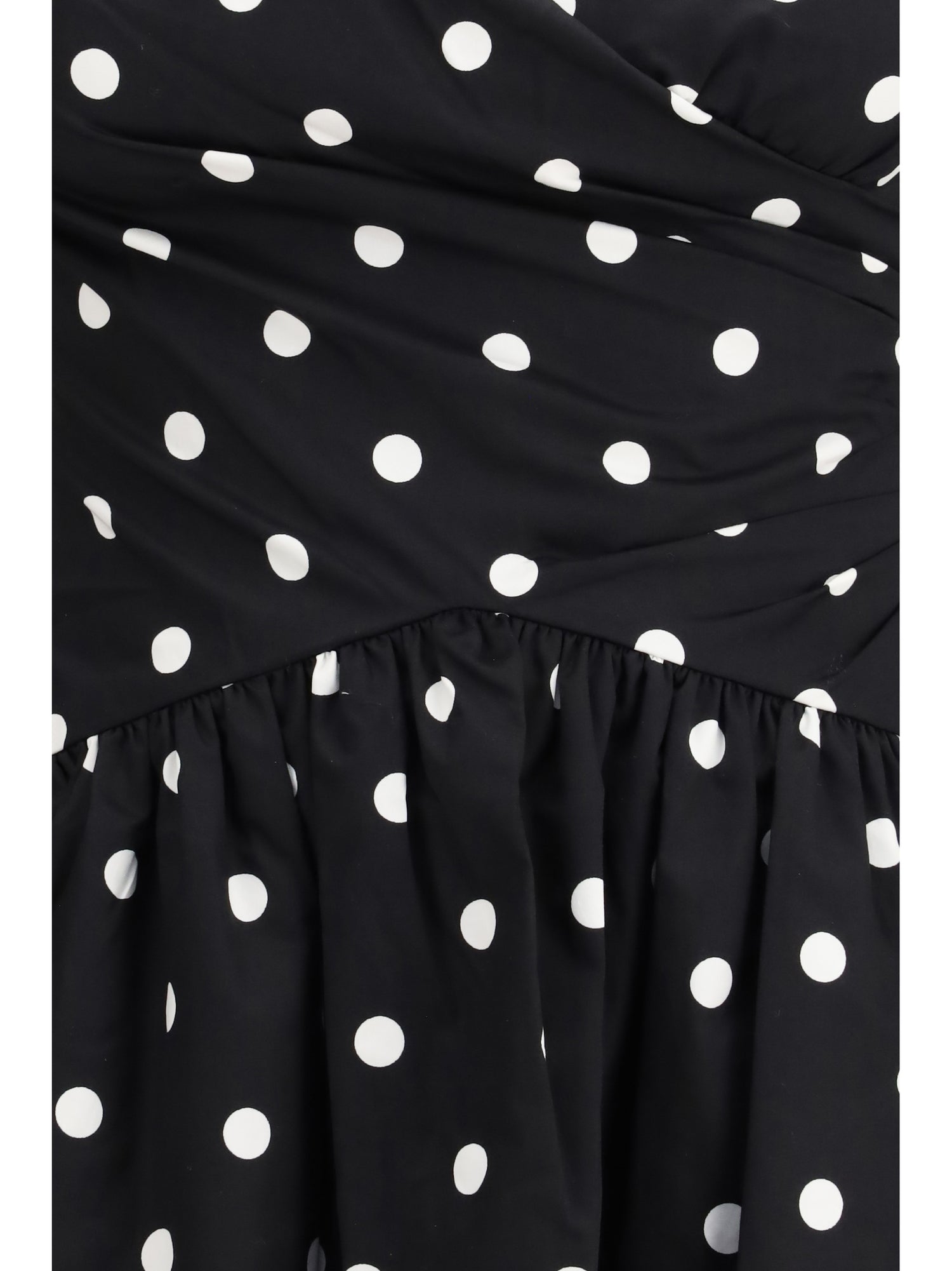 SELF-PORTRAIT 6 polka dot cotton mini dress