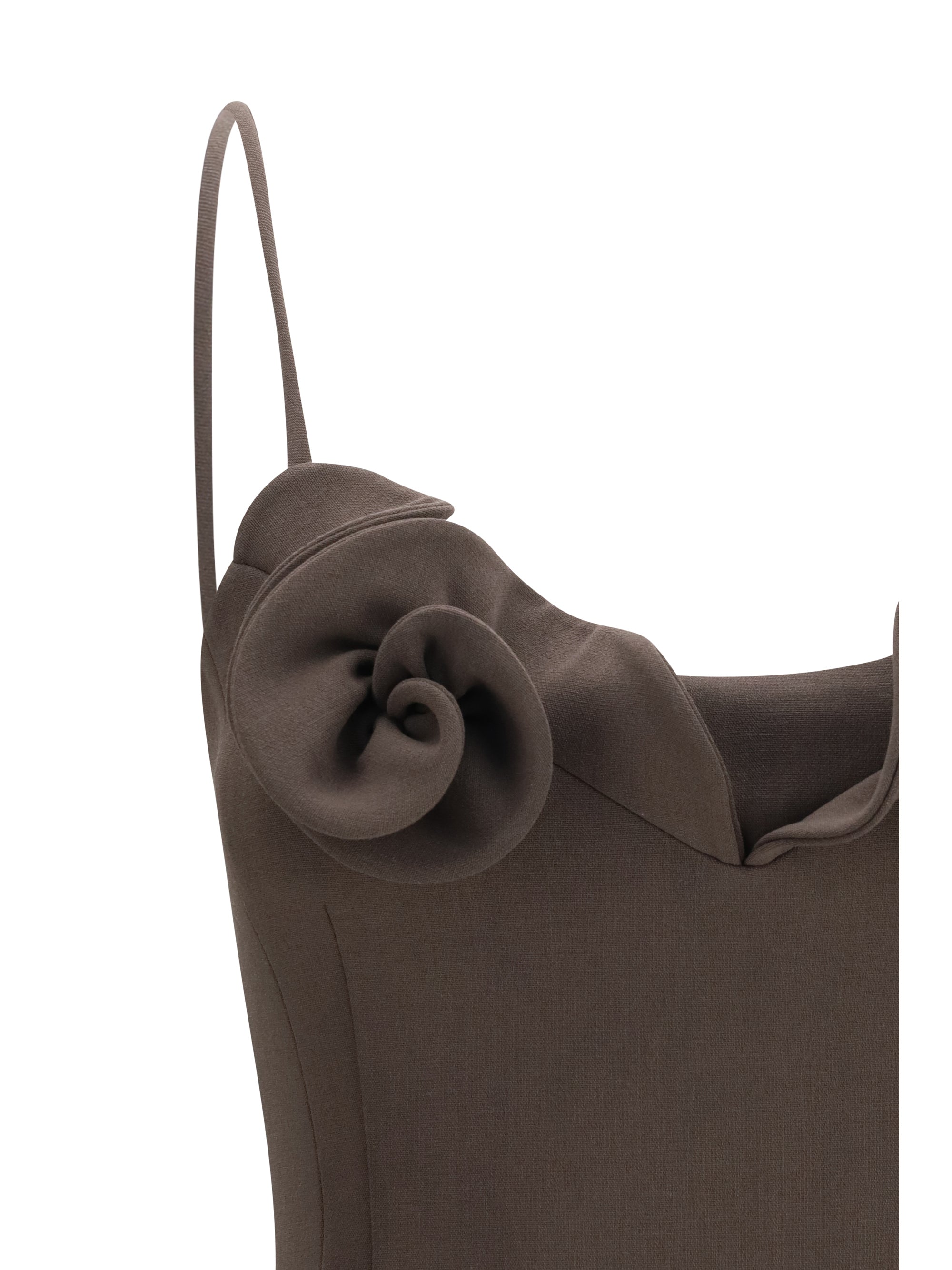 short wool-blend dress