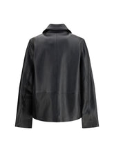 TOTEME 36 grained leather jacket