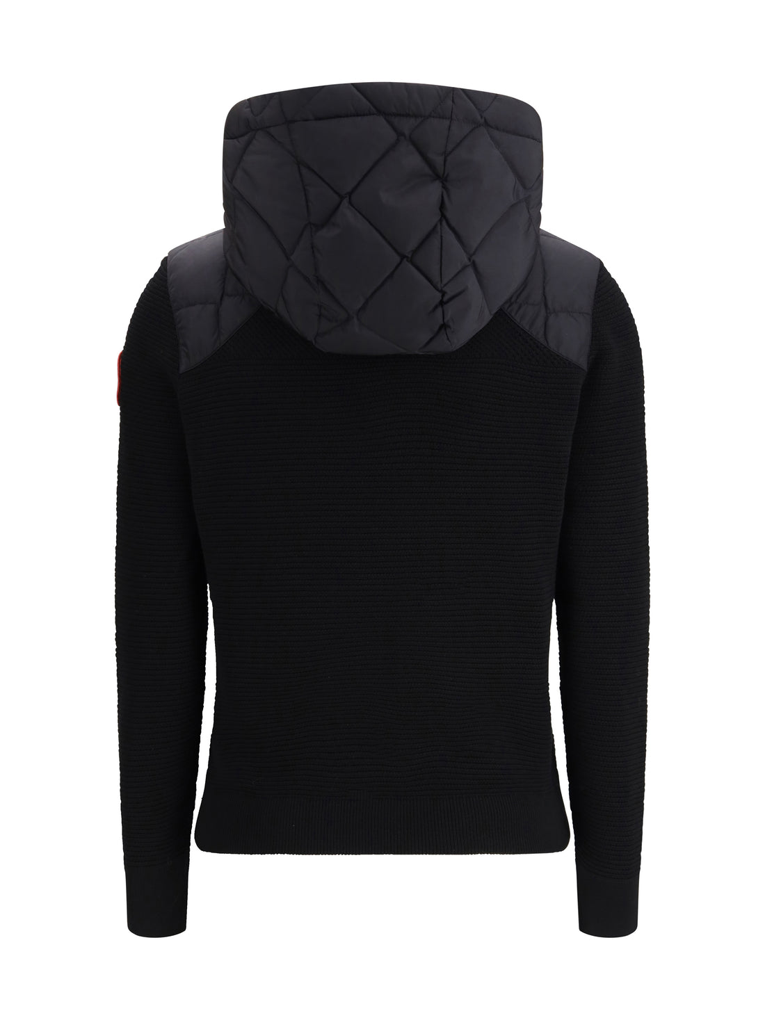CANADA GOOSE L hybridge® quilted knit hooded down jacket 