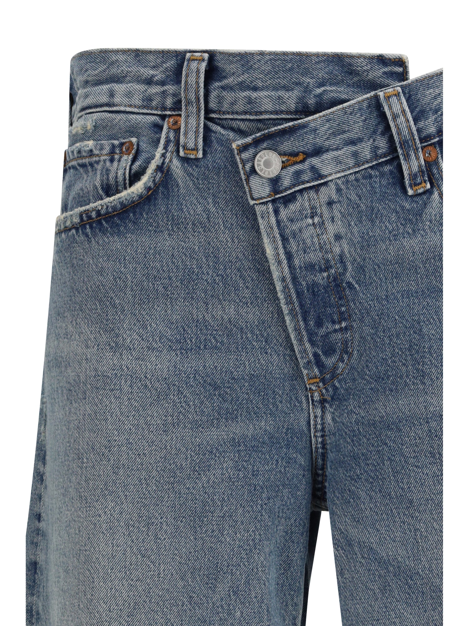 AGOLDE 24 arc criss cross jeans 