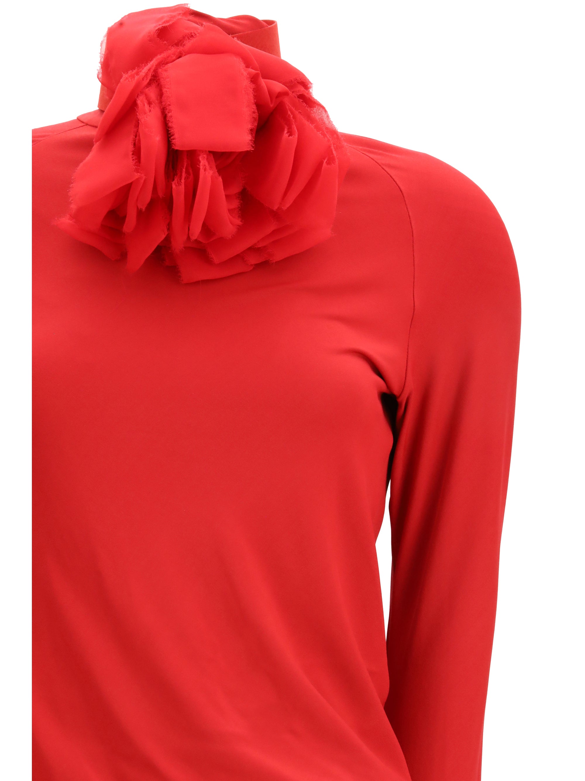 MAGDA BUTRYM 36 long open-back dress with high neck